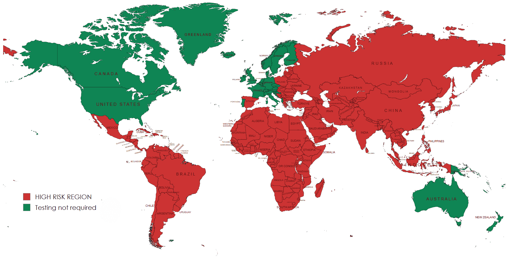 Brucella Map