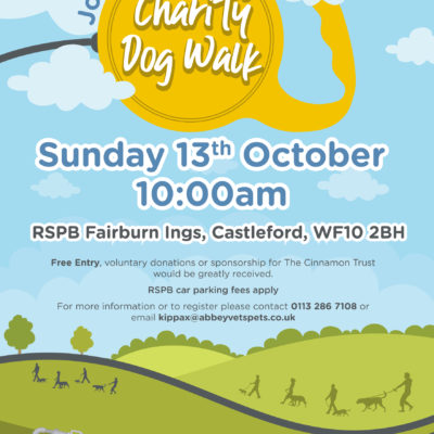 Join us for a Charity Dog Walk